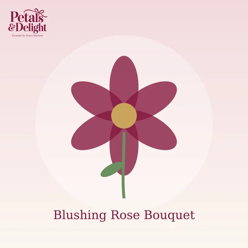 Blushing Rose Bouquet